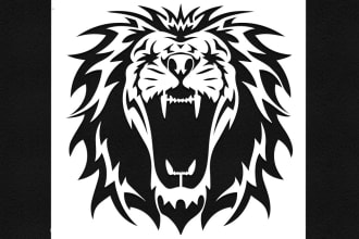 do a silhouette, stencil artwork, and stencil design from your photo