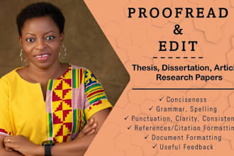 expertly proofread and edit your thesis and dissertation