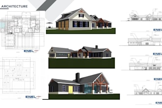 be your architect for 2d floor plans and house blueprints