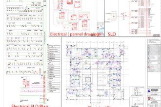 draw architechure, electrical and mechanical autocad drawing