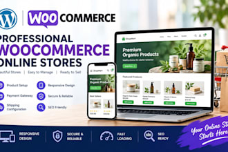 build a professional woocommerce online store