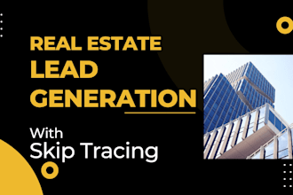 do real estate skip tracing and motivated seller lead generation