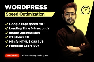 optimize speed of wordpress website on gtmetrix and google page insights