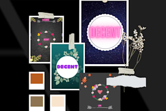 design a fancy, modern and minimalist logo for you