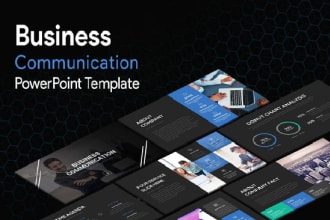 design a premium business powerpoint presentation and template slides