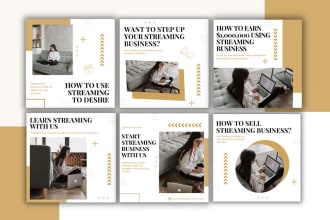 create amazing instagram posts design for you
