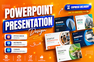 design investor ready pitch deck  powerpoint presentation with animation