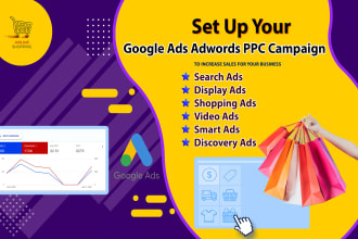 setup your google ads PPC campaign, manage and optimize