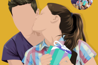 make simple couple vector