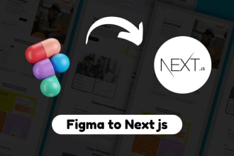 do figma to next js website development, hire next js developer