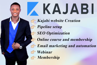 kajabi website, kajabi online course, fix pipeline, kajabi course website expert