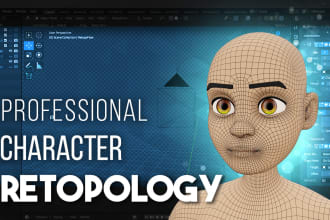 retopologize your 3d characters