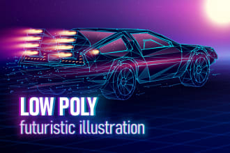 increase your brand awareness with low poly art