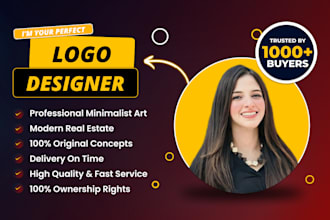do line art and minimal modern logo in 24 hour