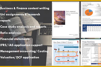 do study assignments and research reports