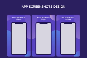 design attractive screenshots for your app
