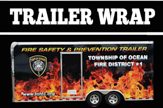 design create food truck wrap for you