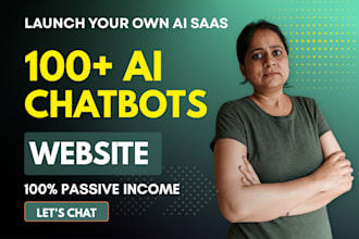 create fully automated ai team website with 100 chatbots for passive income