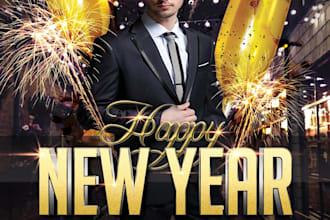 do any flyer, poster, brochure design in 12 hour