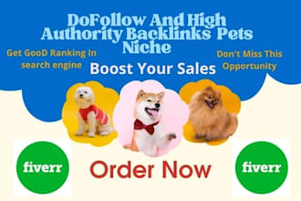 dofollow SEO guest post dog, pet animals website contextual backlink