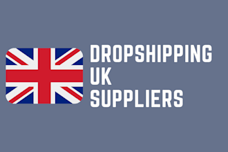 provide a list of UK dropship suppliers for your niche