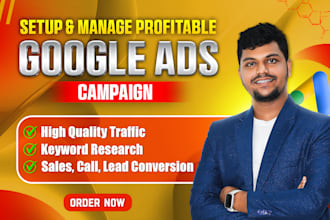 setup google ads adwords PPC campaign search campaign optimize and manage