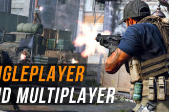 build online multiplayer action shooting game for PC, mobile