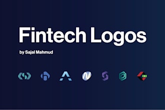design a timeless fintech logo and PPT master slides