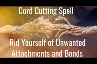 perform mayan cord cutting spell for emotional release