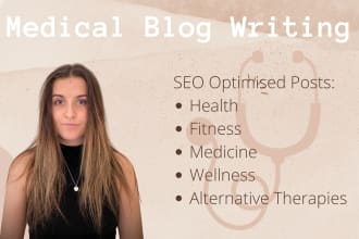 write SEO medical blog posts