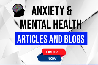 write psychology, mental health and self help articles