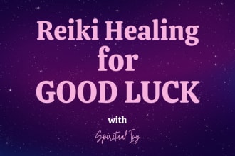 send a beautiful reiki for good luck