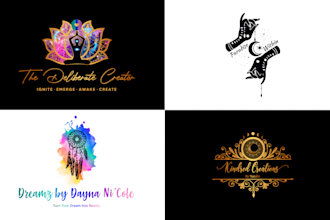 do sacred geometry and mystical mandala logo design