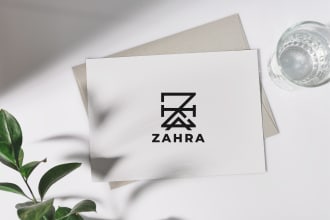 make a minimalist logo design from your name