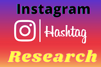 research instagram hashtag to develop your record naturally
