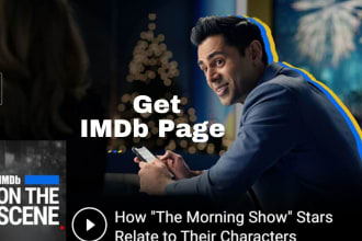 create and update an imdb page for any person