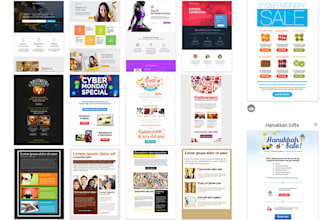 design, setup getresponse landing page, sales page, forms, emails,