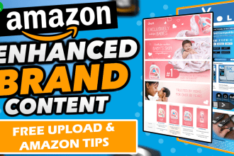 create impressive amazon enhanced brand content ebc a plus