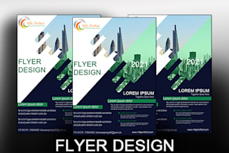 business, company and product flyer in 6 hrs