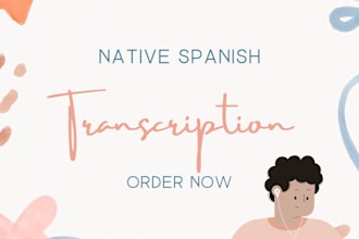 transcribe any spanish audio or video
