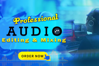 clean, edit, fix, and repair your audio