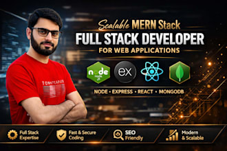 create a scalable mern stack web app as a full stack developer