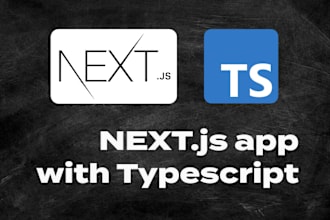 create nextjs application with typescript