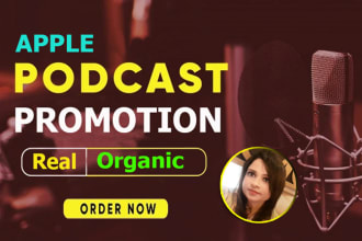 do promote your podcast to help increase real audience