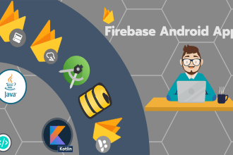 develop flutter app using firebase database and storage