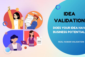do startup business, products, or services idea validation