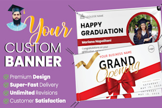design banner, roll up, pop up, yard, sign board or pull up banner