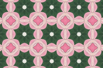 design geometric pattern and seamless textile print