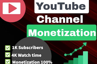 do promotion for youtube channel monetization