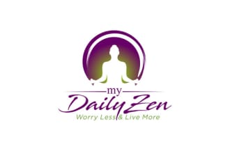 create natural spa yoga wellness and health logo